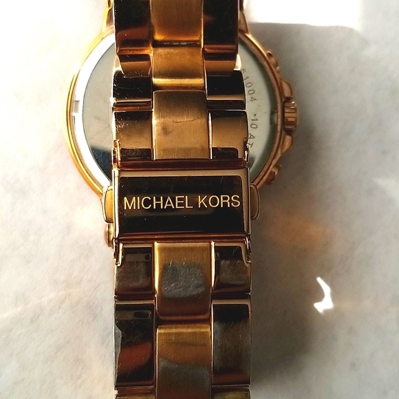 Michael Kors rose gold tone chronograph watch main image 5